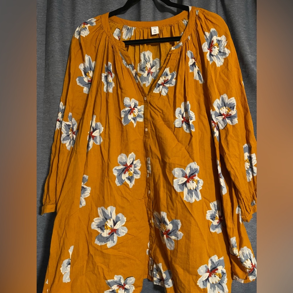 Old Navy Women’s 3X blouse 3/4 sleeve